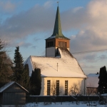 Kirche Bernloch in der Abendsonne
