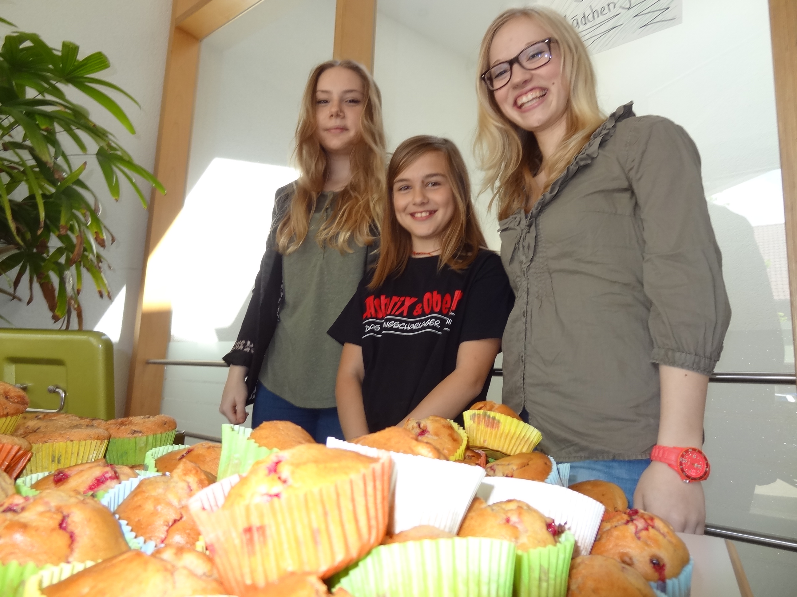 Muffinverkauf beim Muttertagsessen